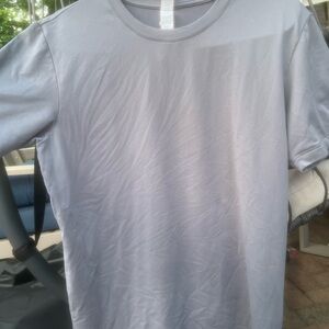 ALO Yoga Gray Short Sleeve Tee
